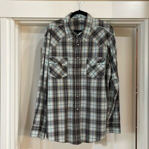 Light new extra large Cinch western shirt, excellent condition